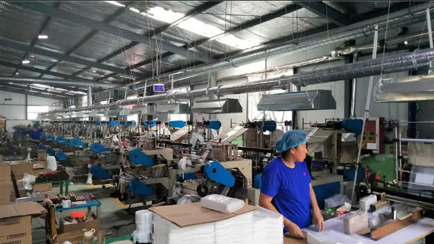 Weifanghongcheng New MATERIALS Co., Ltd. производственная линия завода
