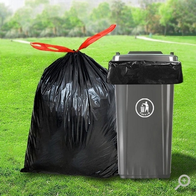 30 галлонный мешок для мусора с настраиваемым натяжкой в HDPE/LDPE/LLDPE для удобной утилизации отходов