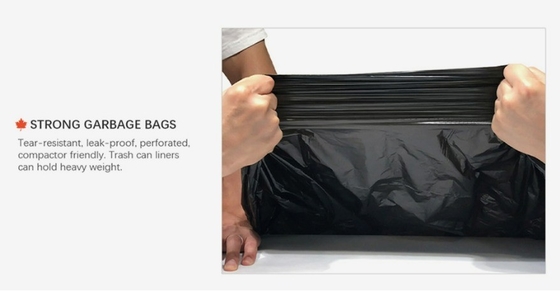 30 галлонный мешок для мусора с настраиваемым натяжкой в HDPE/LDPE/LLDPE для удобной утилизации отходов