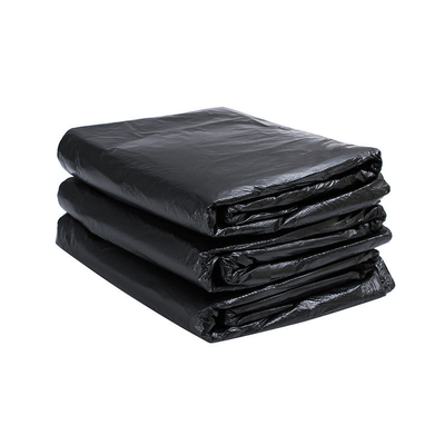 Рельефная обработка поверхности HDPE плоский карманный мусорный мешок для коммерческой гостиничной собственности
