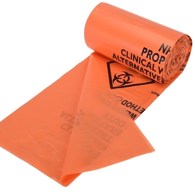 Торба для бытовых медицинских отходов из HDPE/LDPE/LLDPE для легкой и быстрой утилизации