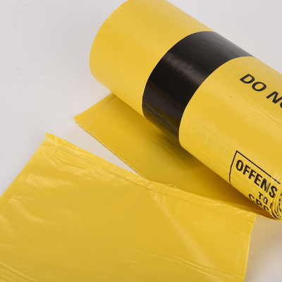 Настраиваемый логотип HDPE Биоопасность Желтый медицинский мешок для клинических отходов ОК Компост сертифицированный