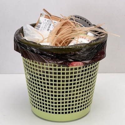 Бытовые пластиковые мешки для мусора на рулонах с материалом из HDPE/LDPE/LLDPE