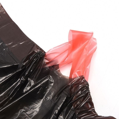 Бытовые пластиковые мешки для мусора на рулонах с материалом из HDPE/LDPE/LLDPE