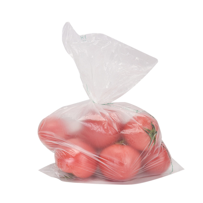 Прозрачная HDPE упаковка пищевых продуктов плоский пакет на ролике Для фруктов овощный хлеб Образец
