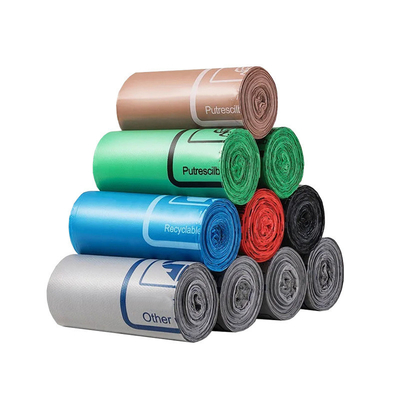 Торба для мусора с рулевой ручкой для материала HDPE/LDPE