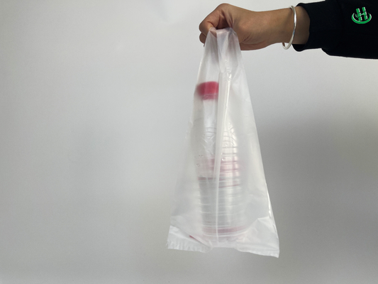 Популярные настраиваемые торгово-магазинные пакеты из HDPE с логотипом китайских производителей