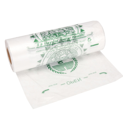 Пластмассовые упаковки для упаковки пищевых пакетов HDPE-пакеты для хранения свежести для устойчивого хранения