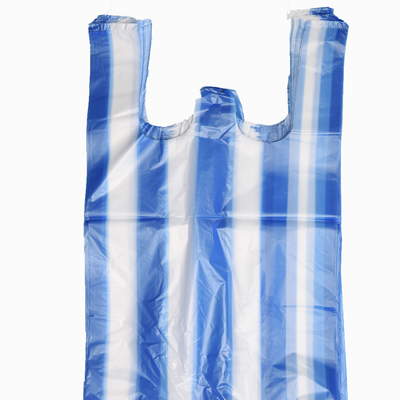 Супермаркет HDPE Сцепление черный пластик Безопасность квадратный нижний мешок с конкурентоспособным