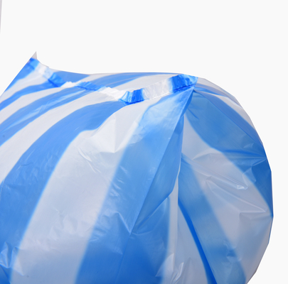 Супермаркет HDPE Сцепление черный пластик Безопасность квадратный нижний мешок с конкурентоспособным