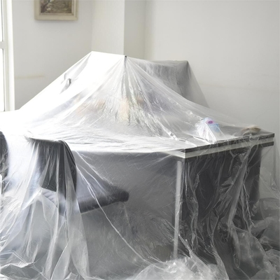 Пленка для упаковки пыли HDPE/LDPE/LLDPE Пластиковая капельная ткань для защиты краски