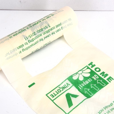 Торговые пакеты из биоразлагаемого кукурузного крахмала для упаковки продуктов питания