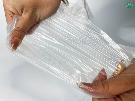 Прозрачные HDPE пластиковые упаковочные пакеты с продуктами питания на заказ Преимущество
