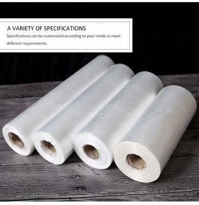 Прозрачные HDPE пластиковые упаковочные пакеты с продуктами питания на заказ Преимущество