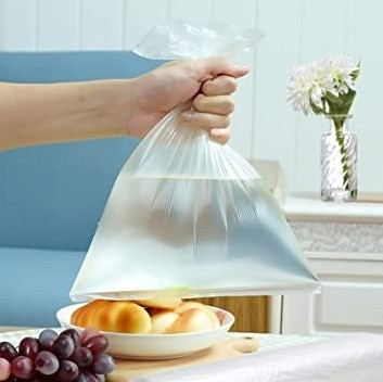 Прозрачные пластиковые мешки для продуктов 5-40 микрон толщины Идеально подходит для хранения хлеба фруктов овощей