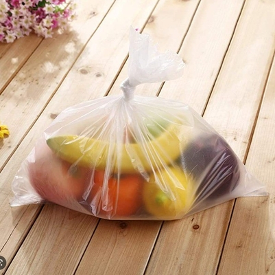 Пластмассовый мешок для хранения пищевых продуктов плоский или рукавный галстук HDPE/LDPE/LLDPE материал