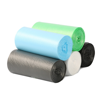 Бытовые и офисные отходы HDPE/LDPE/LLDPE Толстый одноразовый мешок для мусора с плоским ртом