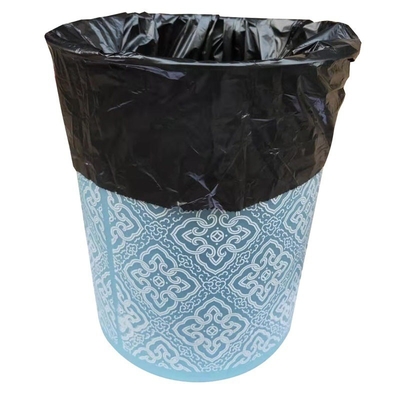 Бытовые и офисные отходы HDPE/LDPE/LLDPE Толстый одноразовый мешок для мусора с плоским ртом