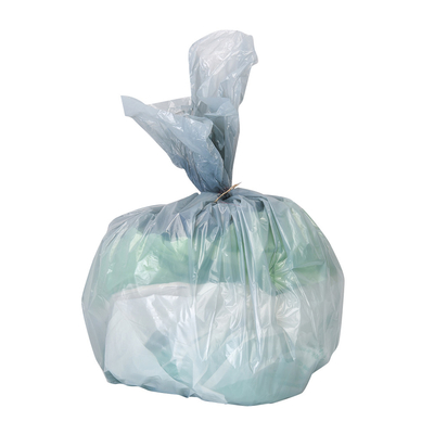 Бытовые и офисные отходы HDPE/LDPE/LLDPE Толстый одноразовый мешок для мусора с плоским ртом