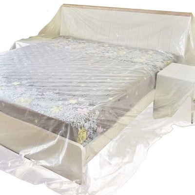 Green Moisture Proof Plastic Furniture Dust Cover Толщина 5,5-12,5 мкм Customized