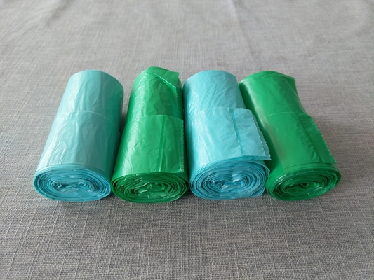 HDPE/LDPE Структура материала Звездная печать Пластиковый мусорный мешок экологически чистый и сертифицированный