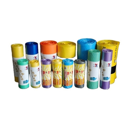 HDPE/LDPE Структура материала Звездная печать Пластиковый мусорный мешок экологически чистый и сертифицированный
