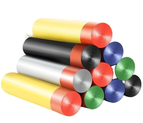 Логотип на заказ HDPE/LDPE/LLDPE Пластмассовые буксирные мешки для мусора