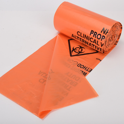 HDPE Маленький 5-30 литровый портативный мешок для медицинских отходов для бытовых продуктов