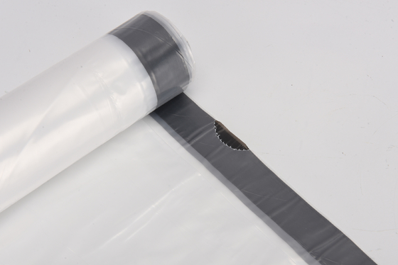 HDPE LDPE MDPE квадратный нижний пакет офисный домашний портативный автоматический закрывающийся пластиковый пакет