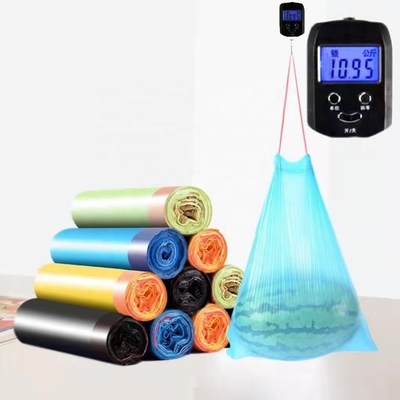 ОК Компост Сертифицированная массовая настройка Drawstring Кухонные мусорные мешки для пользовательского логотипа