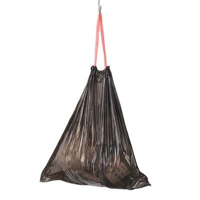 ОК Компост Сертифицированная массовая настройка Drawstring Кухонные мусорные мешки для пользовательского логотипа