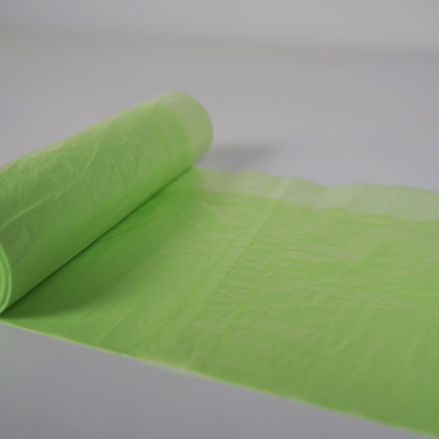Цветный HDPE одноразовый мусорный мешок с застежкой