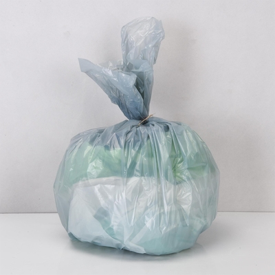 Оффсетное печать поверхности обработки LDPE пластиковый мусорный мешок на ролике для бежевой мусорной корзины