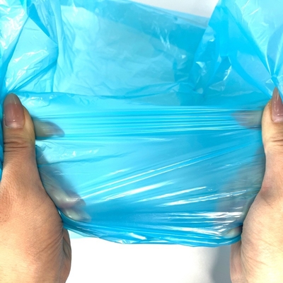 Индивидуально сложенные HDPE пластиковые мусорные мешки для мусора