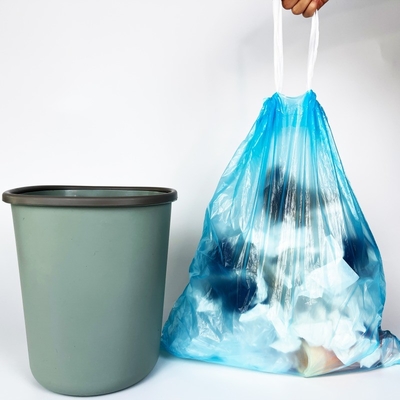 Индивидуально сложенные HDPE пластиковые мусорные мешки для мусора