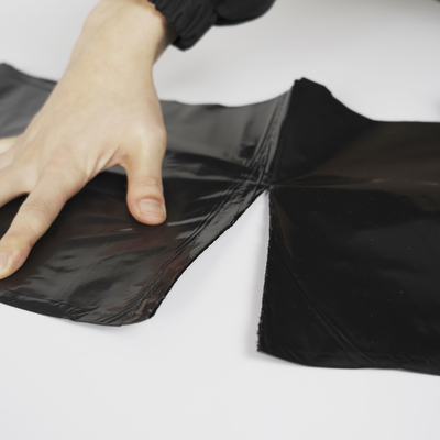 Конструкция 120L HDPE 100L прозрачный мусорный мешок с проводом для бытовых продуктов