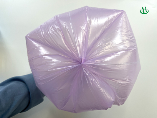 HDPE/LDPE/LLDPE Материал Тяжелая работа Сверхбольшие черные наружные мусорные мешки для промышленности