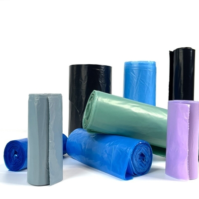 HDPE/LDPE/LLDPE биоразлагаемые синие мешки для мусора