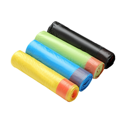 Ok Компост Сертификат HDPE Custom Logo Printing Drawstring Мусорный мешок для переплета