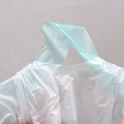 Производит чёрный мусорный мешок с тяговой веревкой HDPE/LDPE/LLDPE для мусора