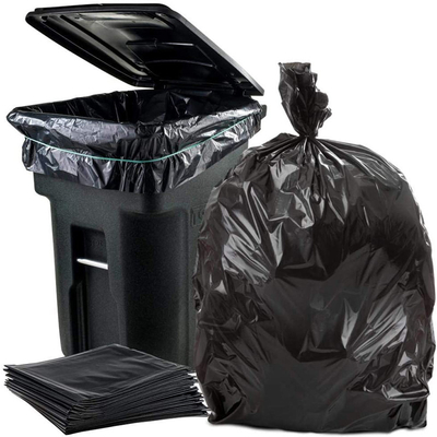 Заказ на заказ HDPE/LDPE тяжелый мусорный мешок с офсетной печатью