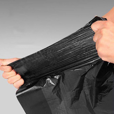 Заказ на заказ HDPE/LDPE тяжелый мусорный мешок с офсетной печатью