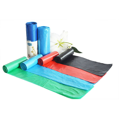 Изготовленный HDPE/LDPE/LLDPE пластиковый мусорный мешок толщиной 5-100 микрон