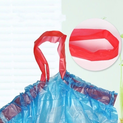Углубленный черный мешок для мусора для кухонного мусора из HDPE/LDPE/LLDPE