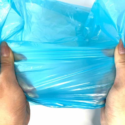 Прямая поставка перерабатываемых мусорных мешков с нитями из HDPE/LDPE/LLDPE