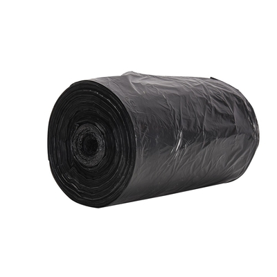 HDPE/LDPE/LLDPE одноразовые мешки для мусора с сортировочным логотипом черного цвета для мусорных баков
