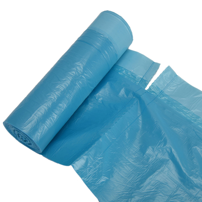Заказ на заказ HDPE мусорные мешки Пластмассовые одноразовые на рулонах Звездные печати Мусорные контейнеры