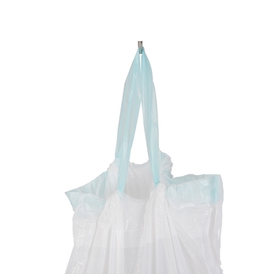Hdpe Virgin Material Звездочкой запечатанные мусорные мешки на ролике Пластиковый мешок Синий Розовый Черный Жёлтый