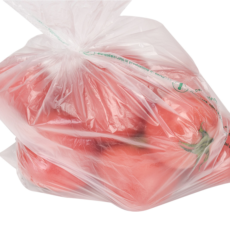 Прозрачная HDPE упаковка пищевых продуктов плоский пакет на ролике Для фруктов овощный хлеб Образец
