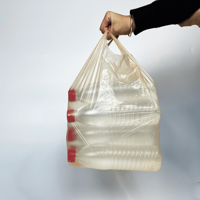Т-шорты из полипластика HDPE по заказу Торговый пакет для супермаркетов